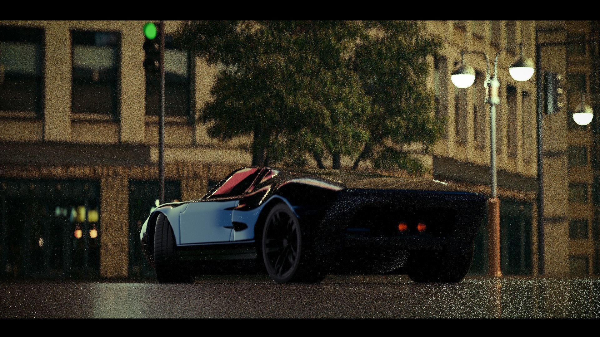 Tokyo Shibuya crossing  3D model_5