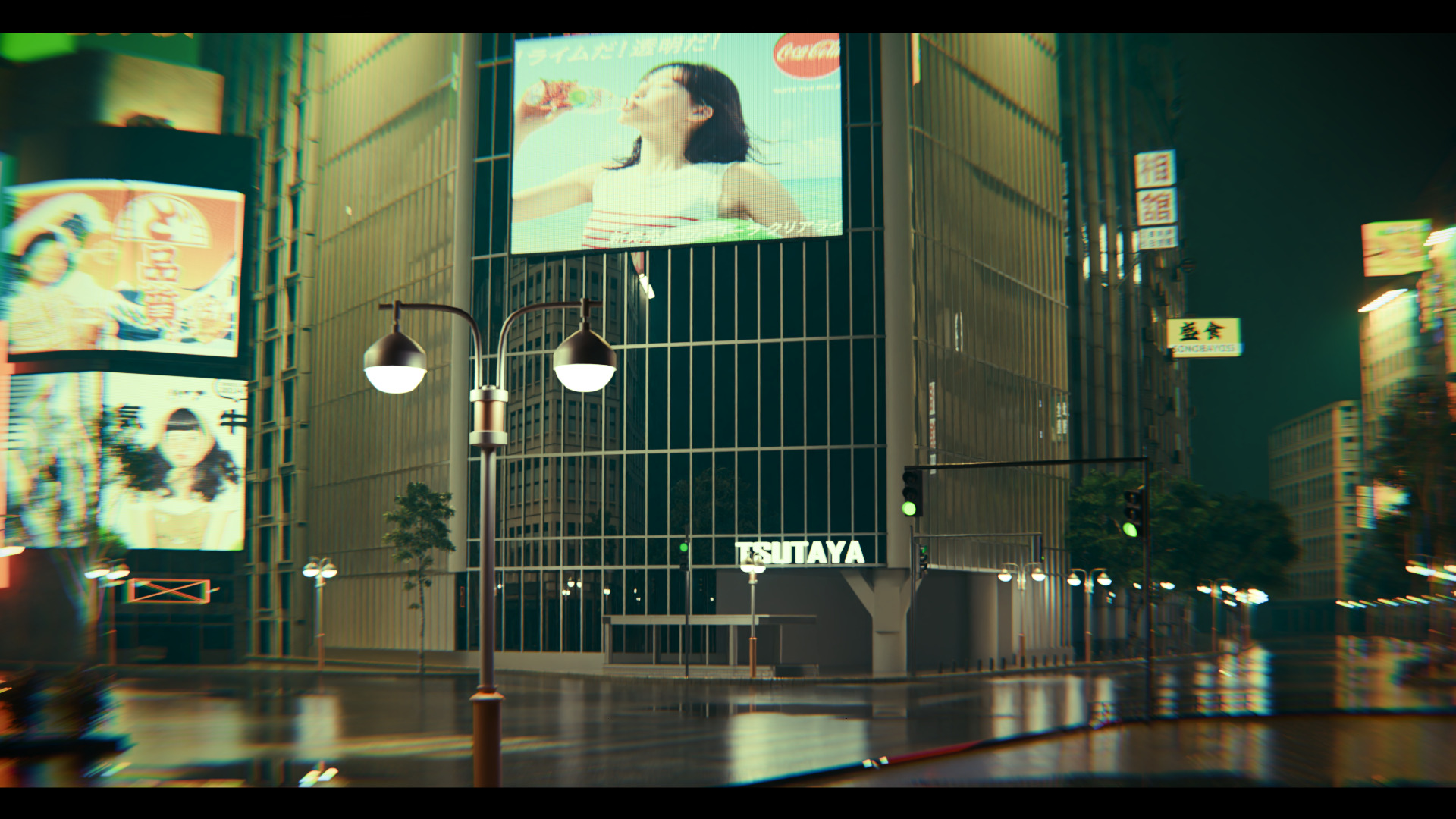 Tokyo Shibuya crossing  3D model_7