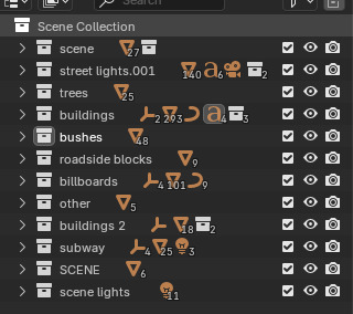 Tokyo Shibuya crossing  3D model_35
