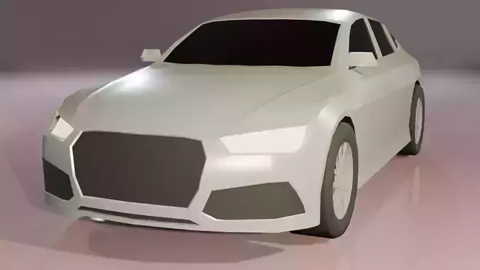 Low Poly gameready Audi A7