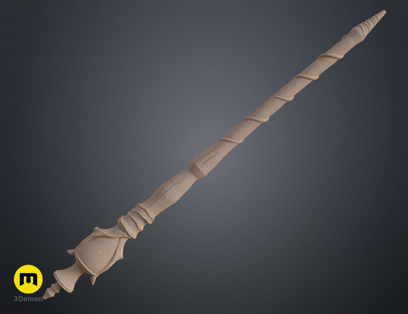 Vasily Dimitrov wand 3D print model_3
