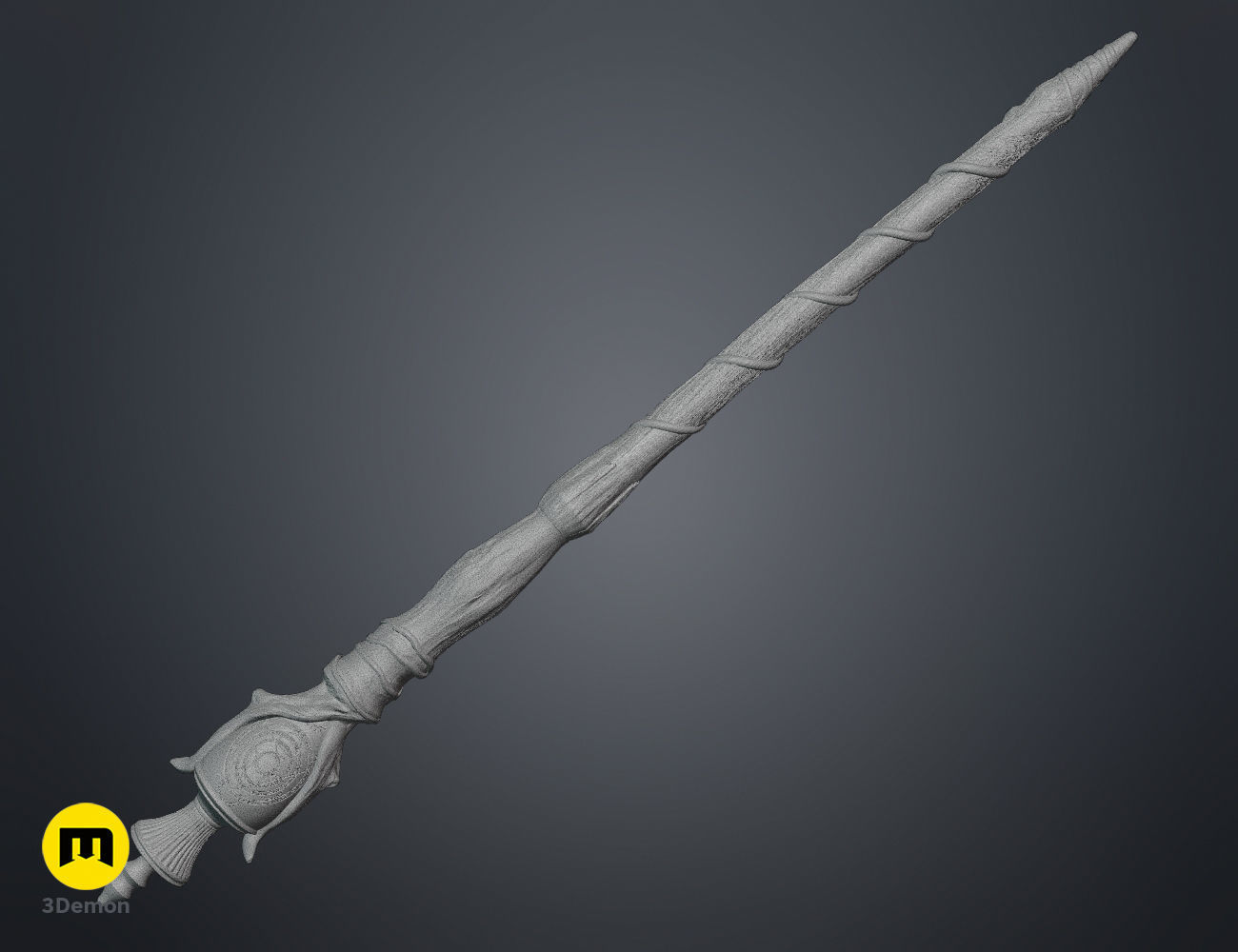 Vasily Dimitrov wand 3D print model_4