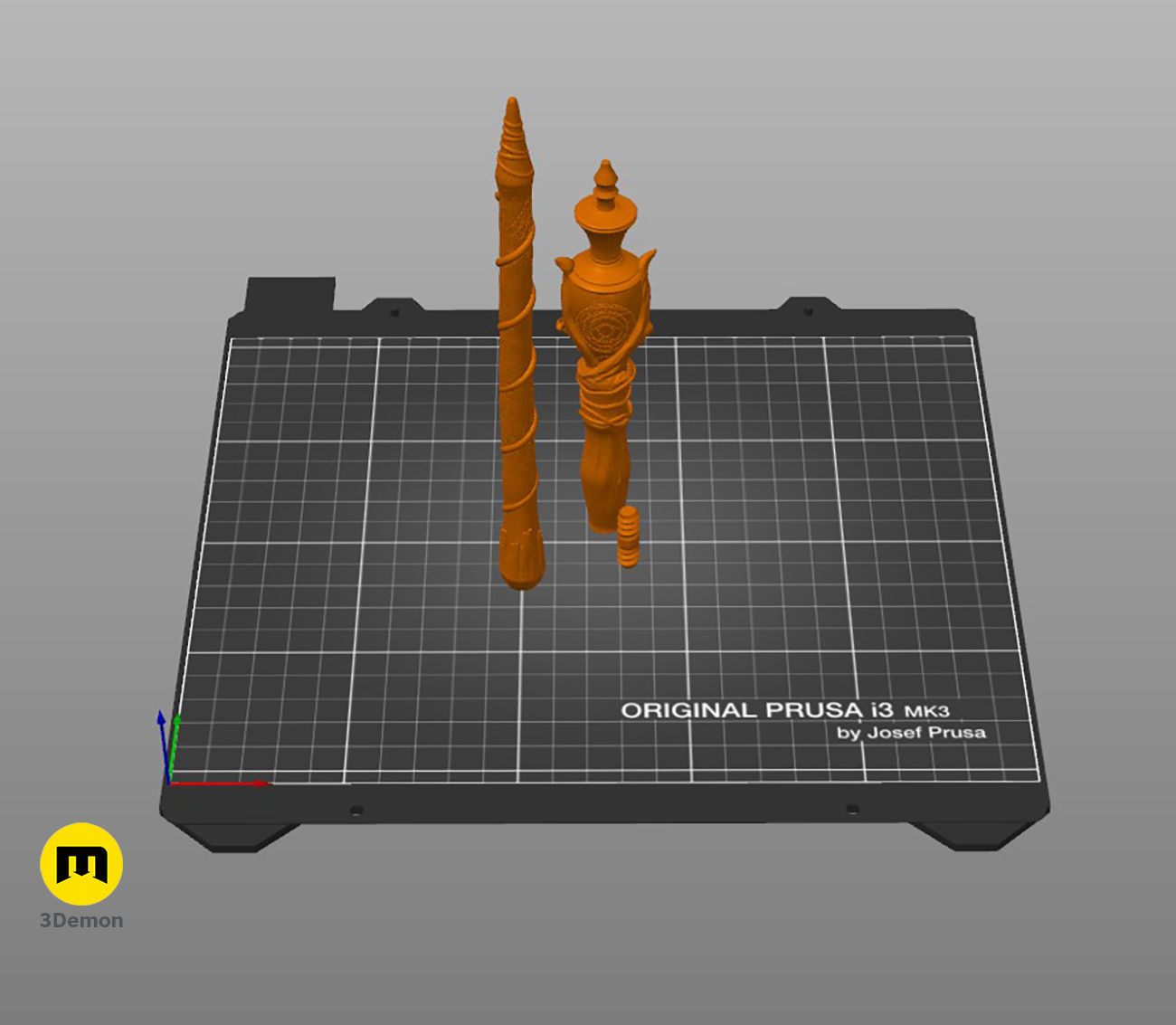 Vasily Dimitrov wand 3D print model_2