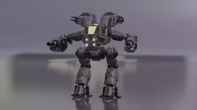 Robot Demolition Machine 3D model