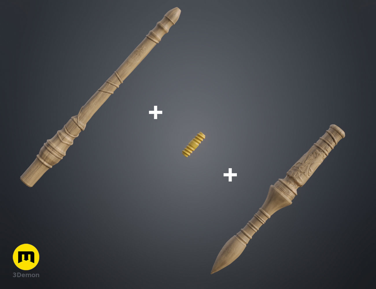 Pyotr Vulchanov wand 3D print model_1