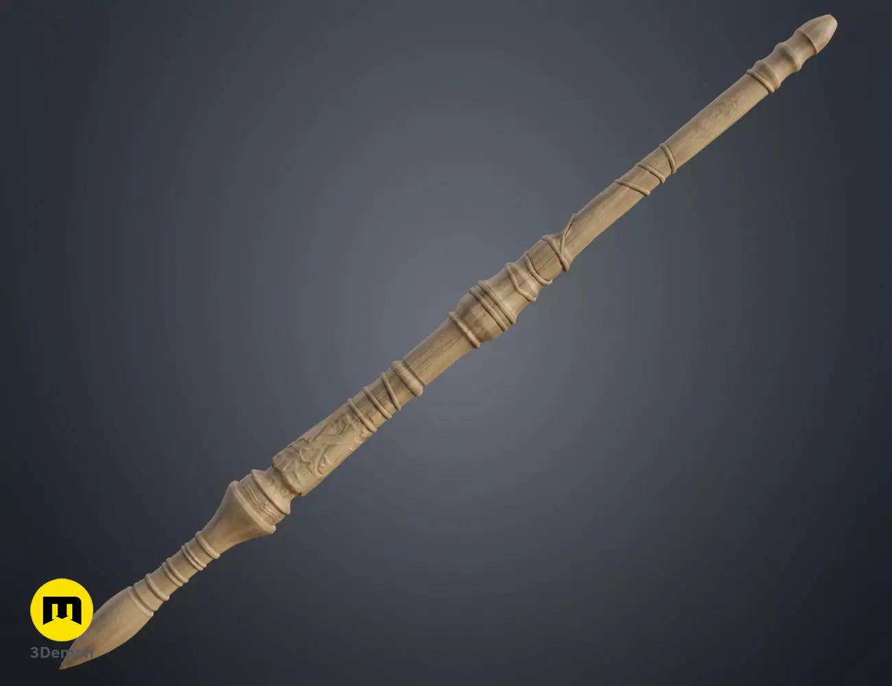 Pyotr Vulchanov wand 3D print model_0