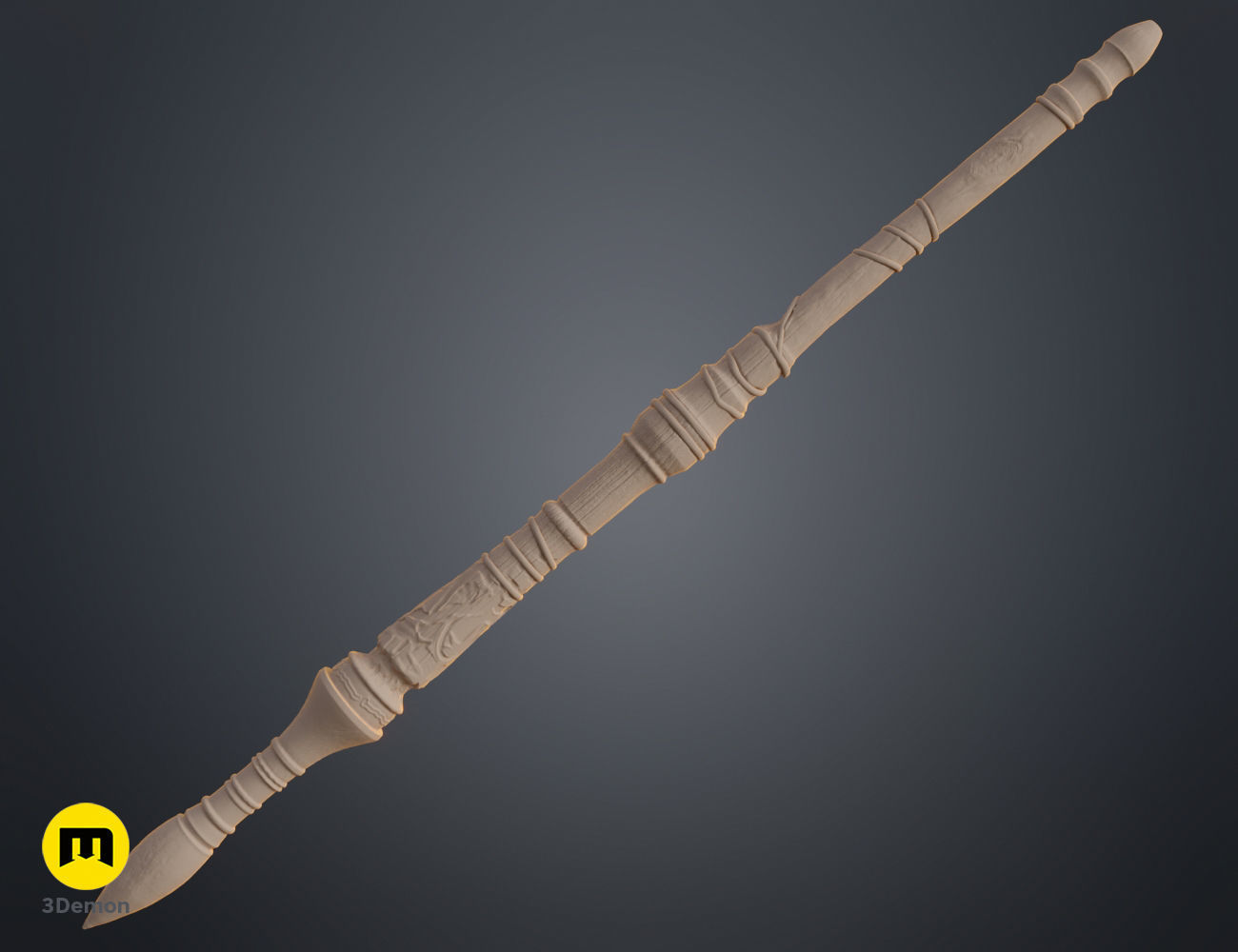 Pyotr Vulchanov wand 3D print model_3