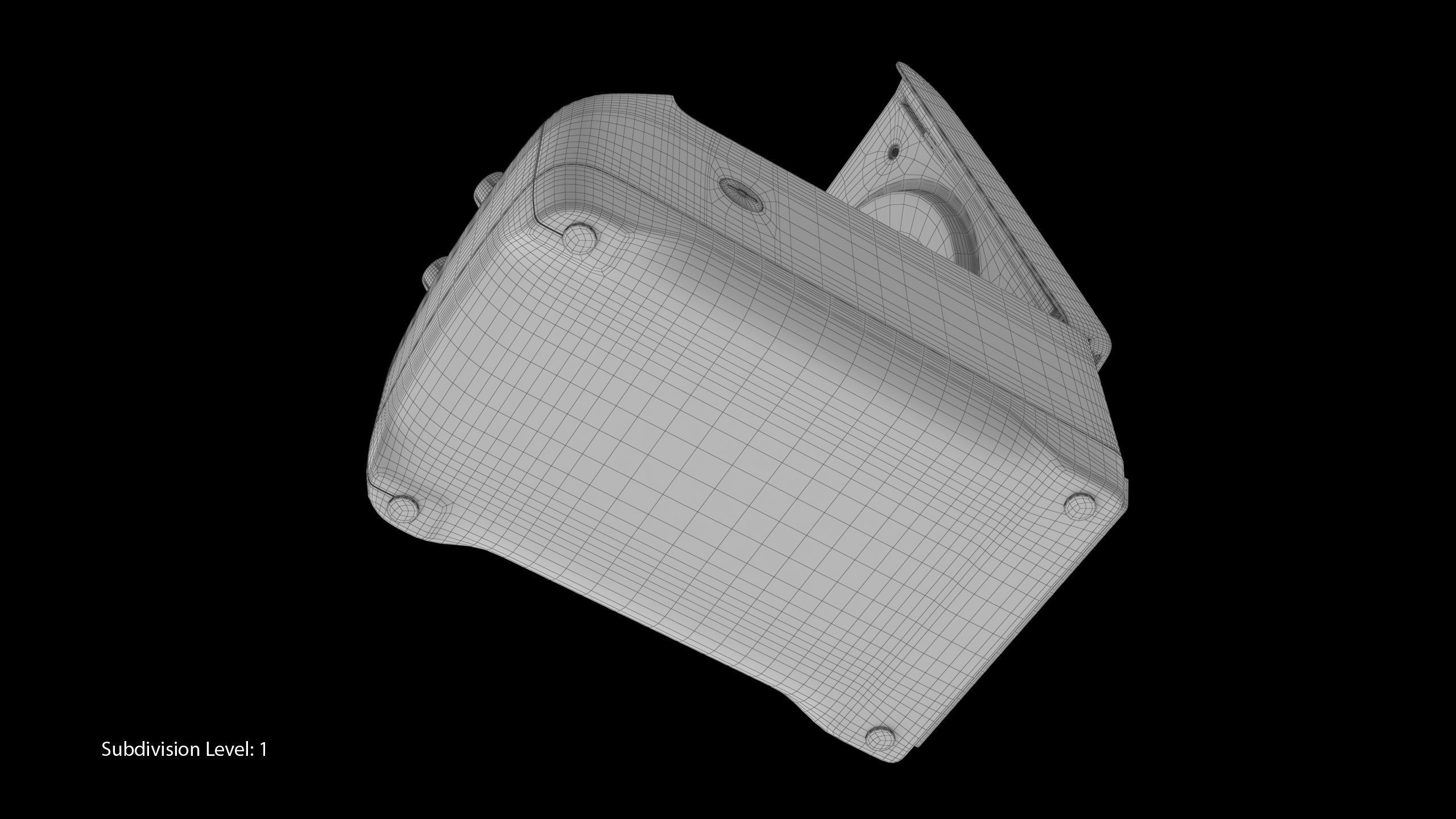 Eppendorf Centrifuge 5425 Low-poly 3D model_24