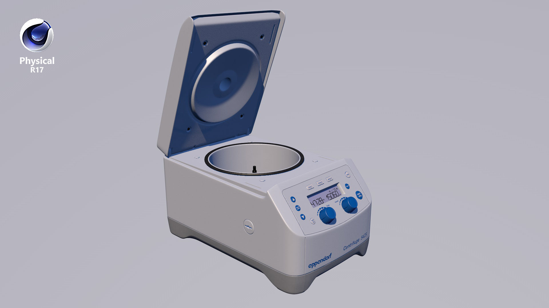 Eppendorf Centrifuge 5425 Low-poly 3D model_31