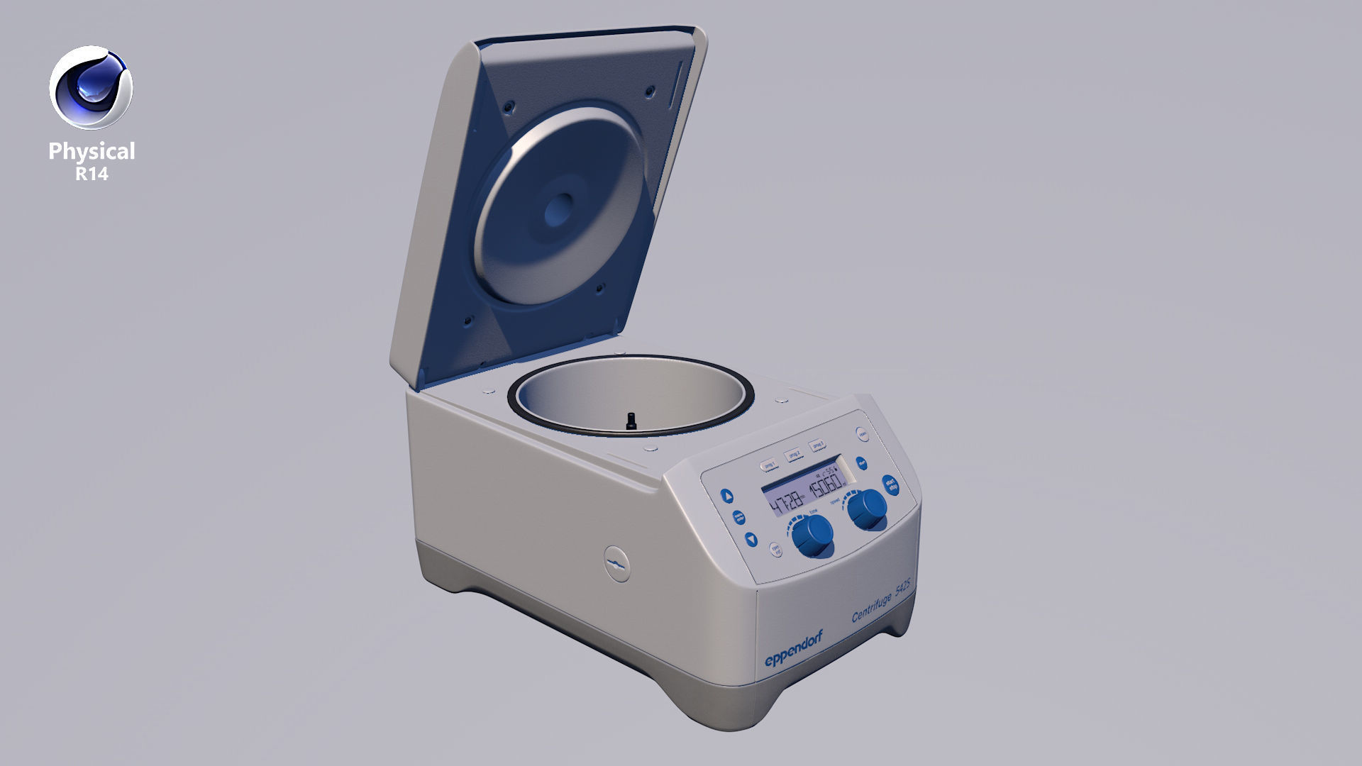 Eppendorf Centrifuge 5425 Low-poly 3D model_30