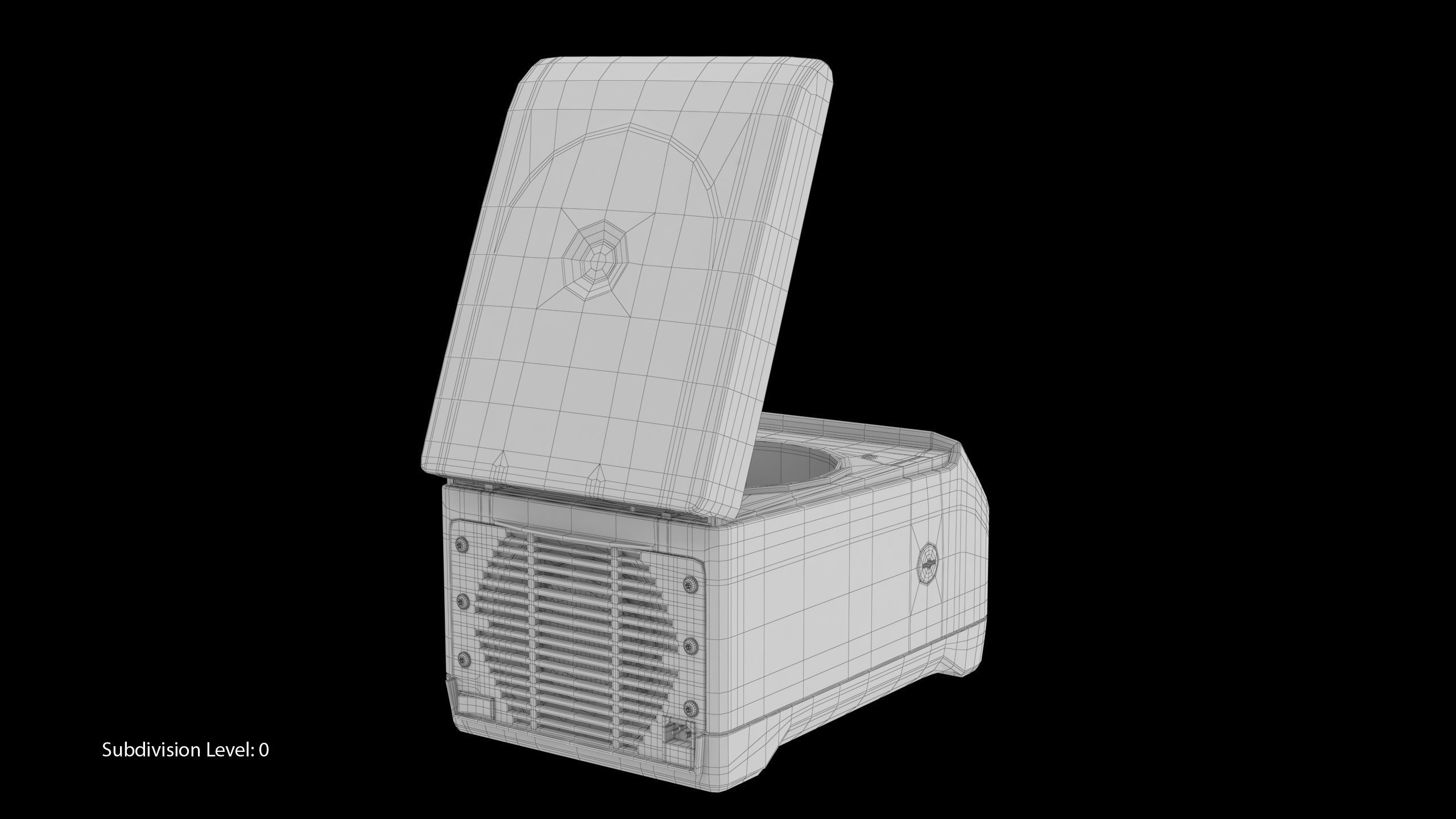 Eppendorf Centrifuge 5425 Low-poly 3D model_19