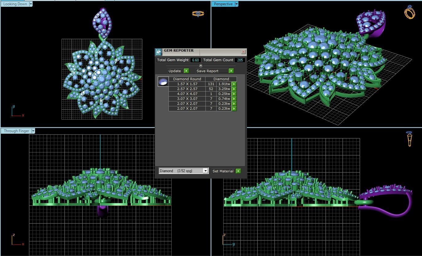 Pendant 3D print model_1