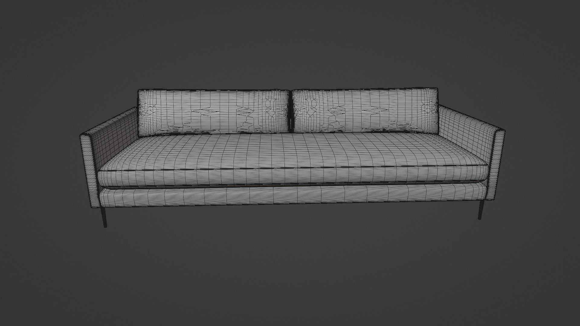Uptown Sofa 3D model_5