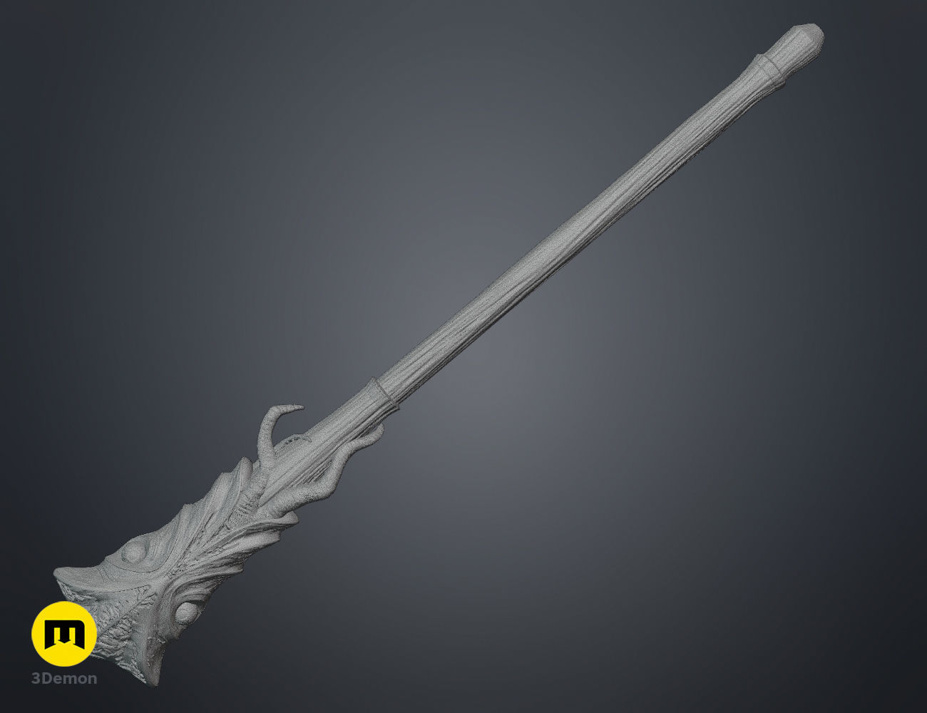 Ivan Volkov wand 3D print model_9