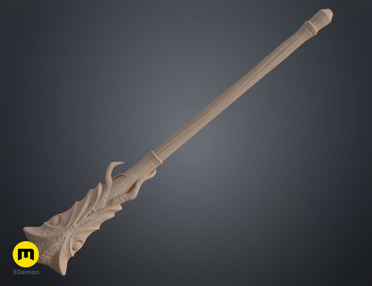 Ivan Volkov wand 3D print model_7