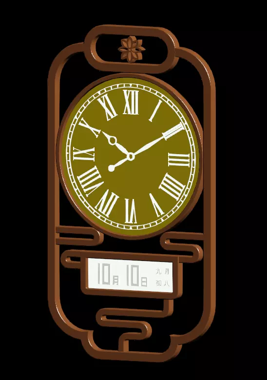 wall clock 3D model_0