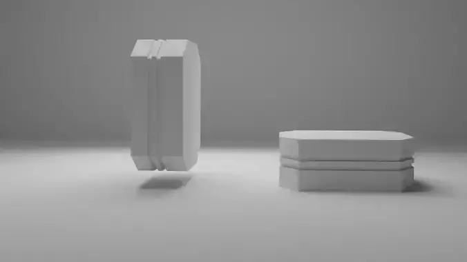 octagonal box L-poly