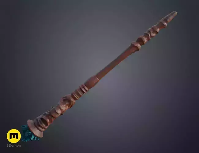 Clara Ivanova wand 3D print model