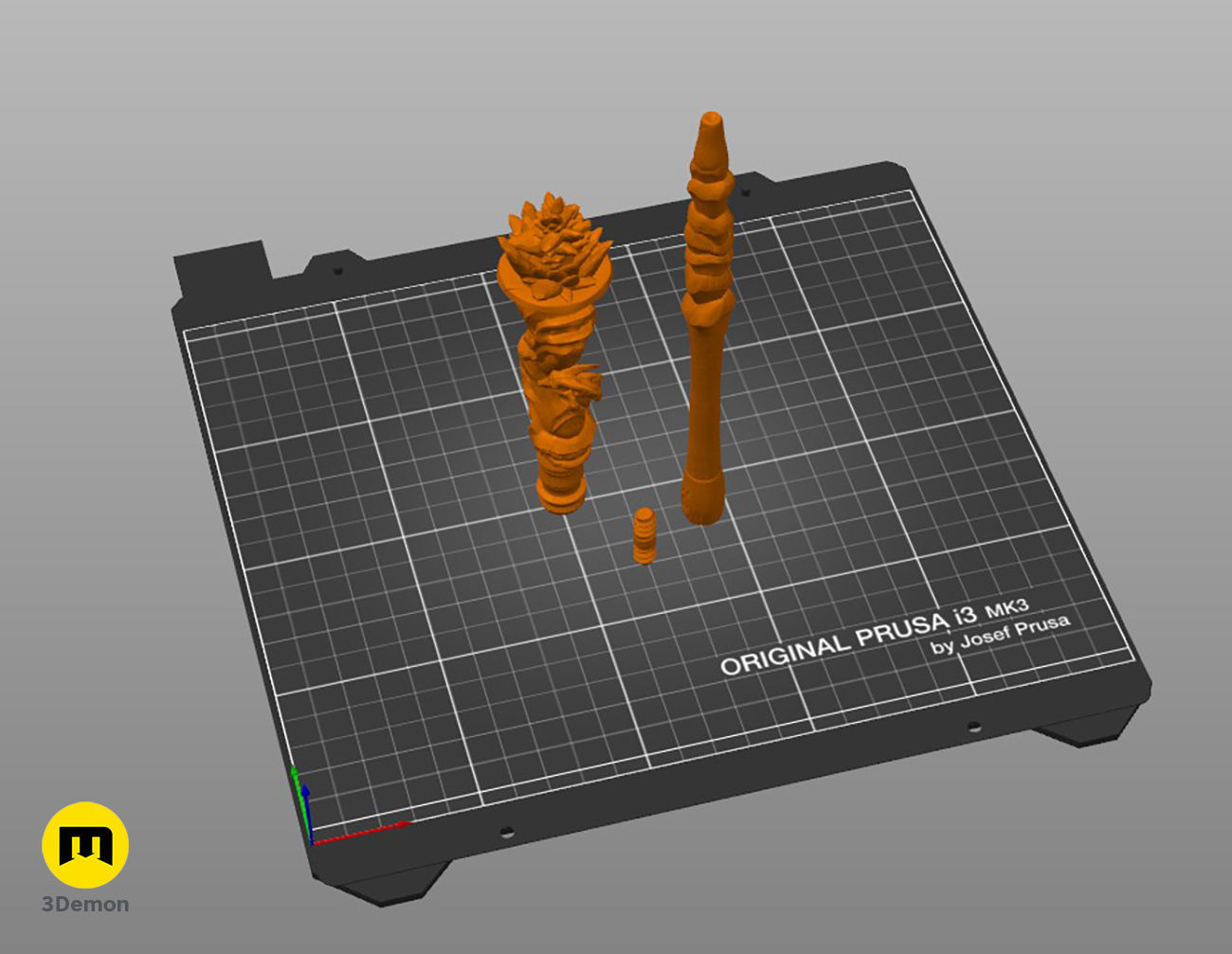 Clara Ivanova wand 3D print model_2