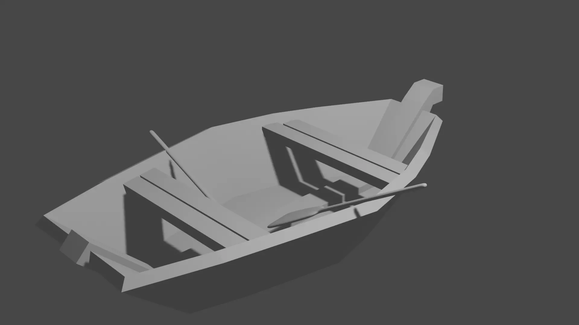 boat L-ply Free low-poly 3D model