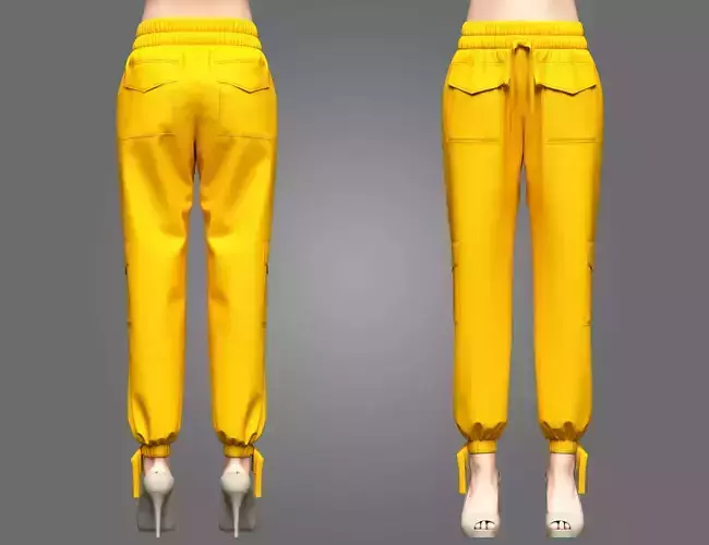 Womens Pant 3D model