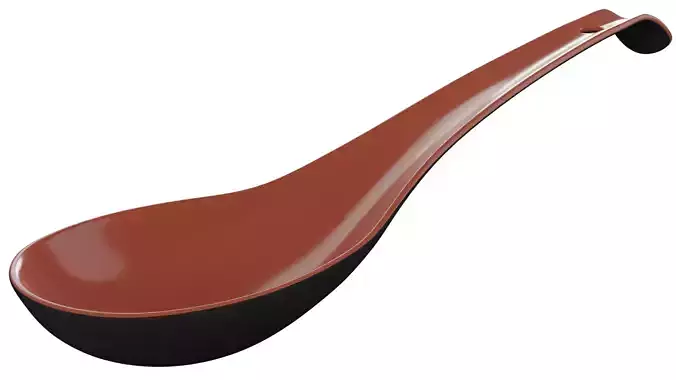 Soup Spoon 3D model