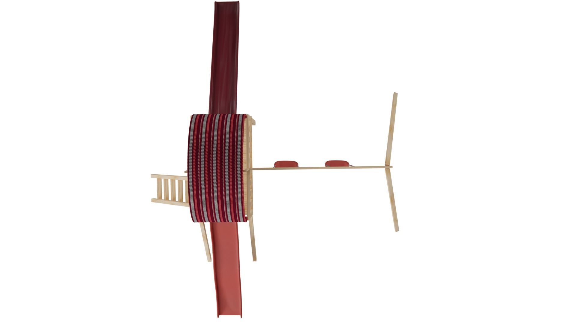 Swing Set 3D model_8