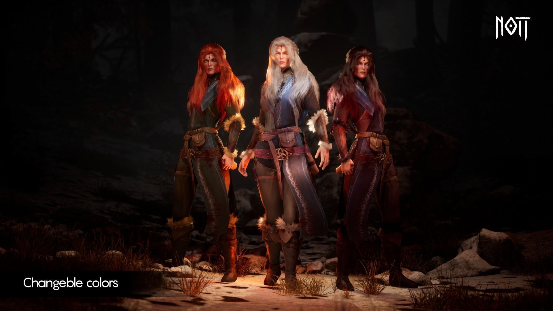 Game Ready 3D Character - NORNA Low-poly 3D model_10