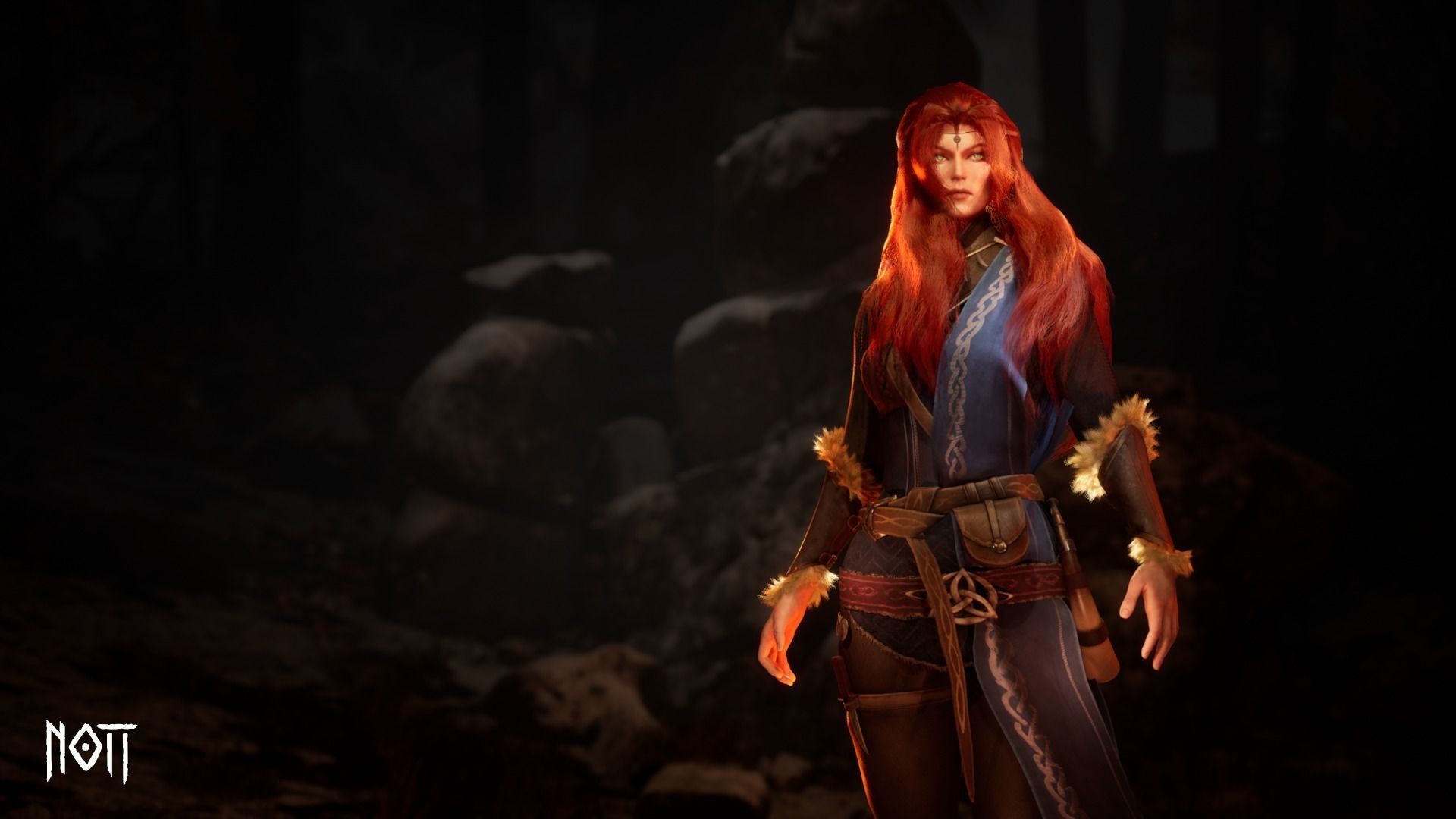 Game Ready 3D Character - NORNA Low-poly 3D model_5