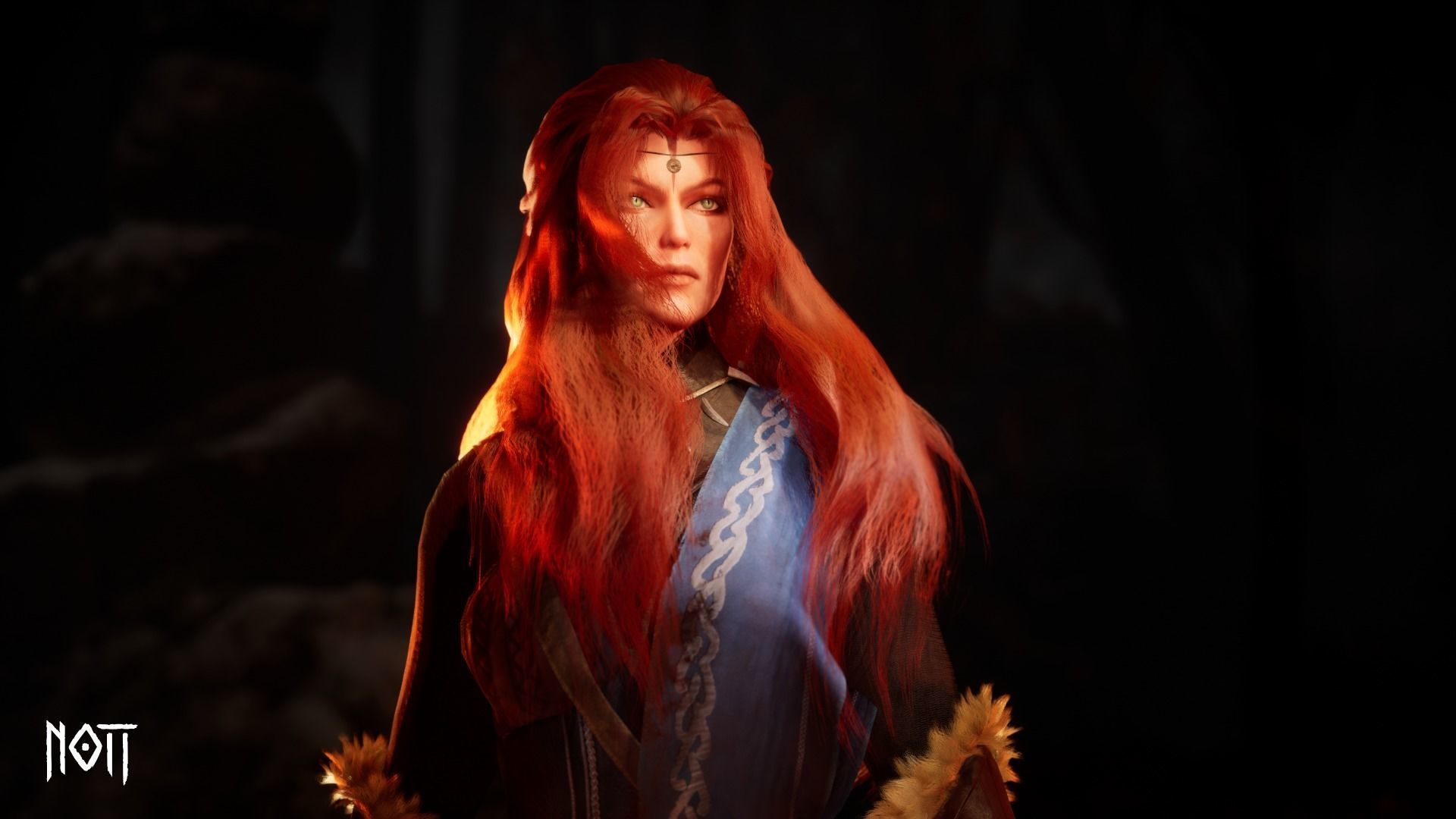 Game Ready 3D Character - NORNA Low-poly 3D model_4