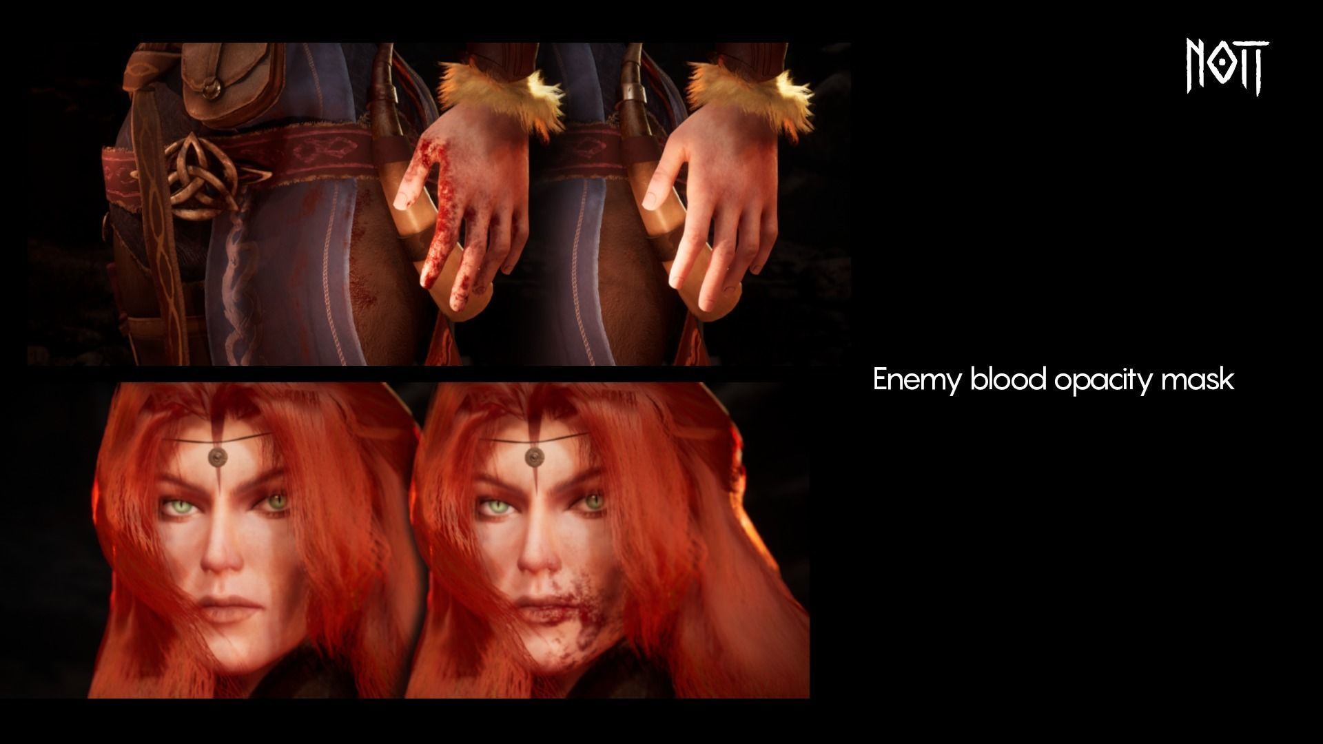 Game Ready 3D Character - NORNA Low-poly 3D model_9