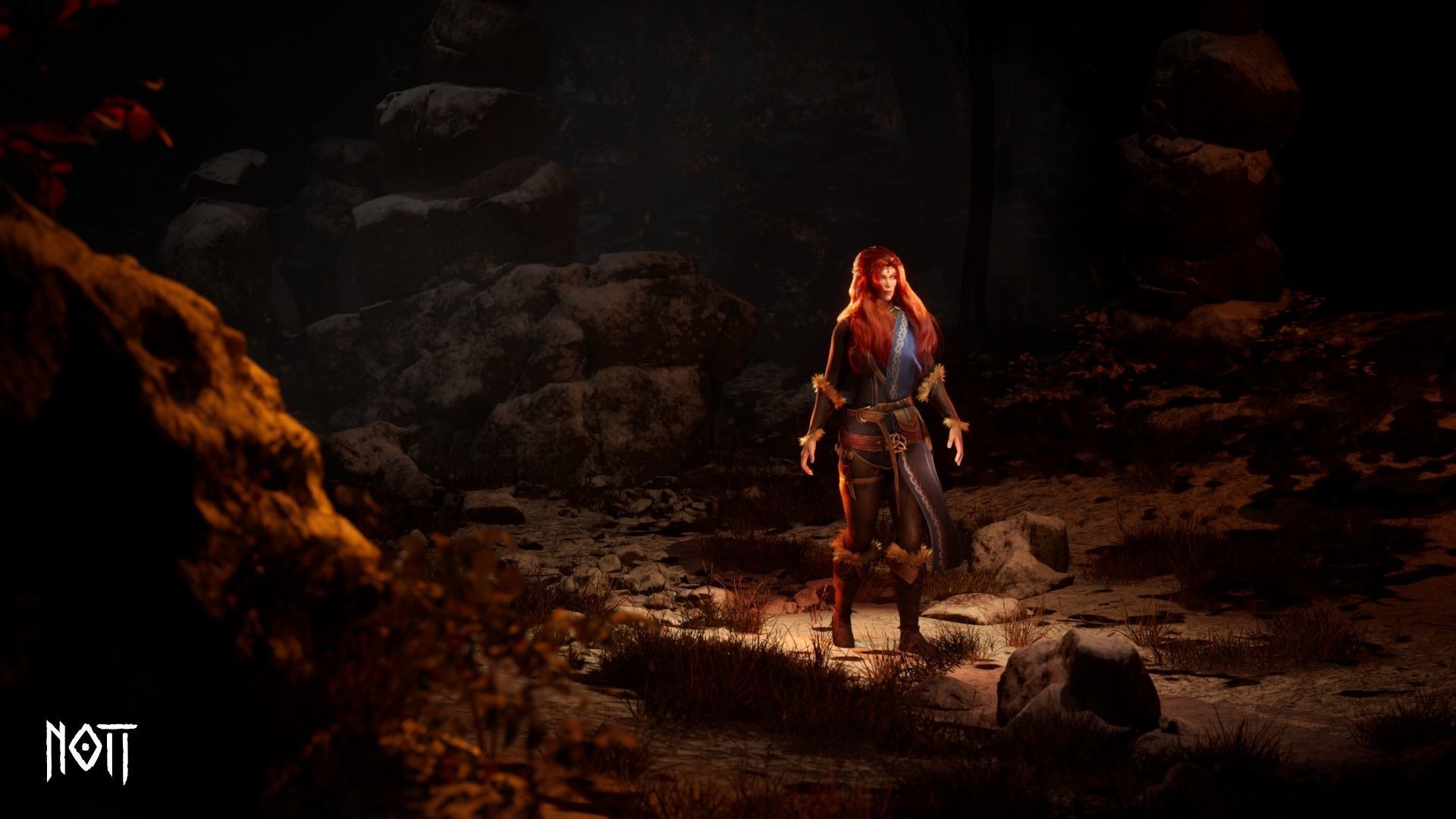 Game Ready 3D Character - NORNA Low-poly 3D model_2