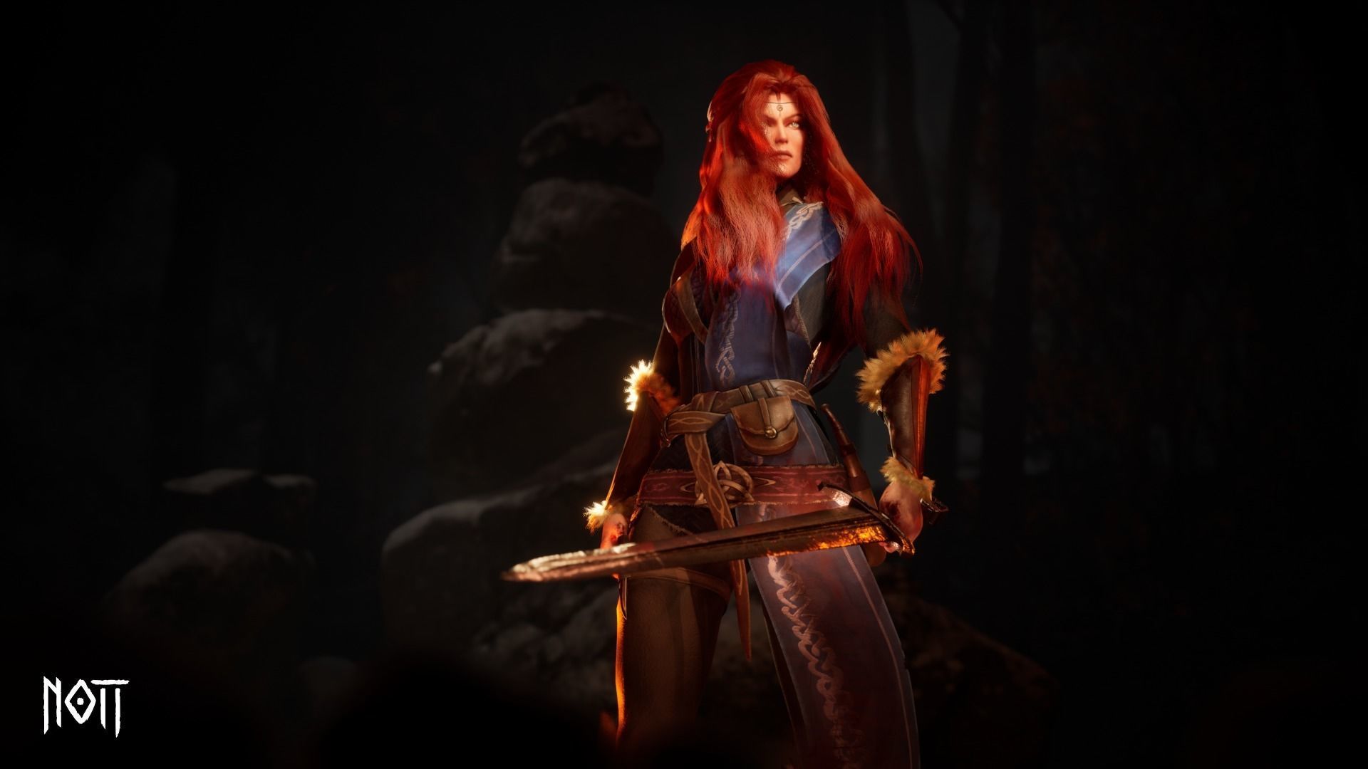 Game Ready 3D Character - NORNA Low-poly 3D model_3