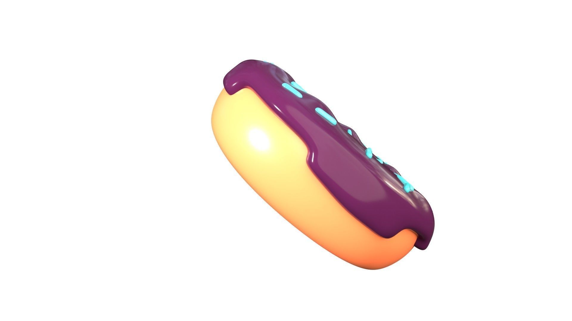 Donut 3D Illustration 3D model_19