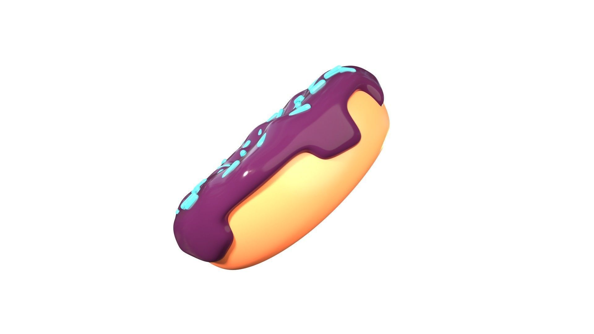 Donut 3D Illustration 3D model_10