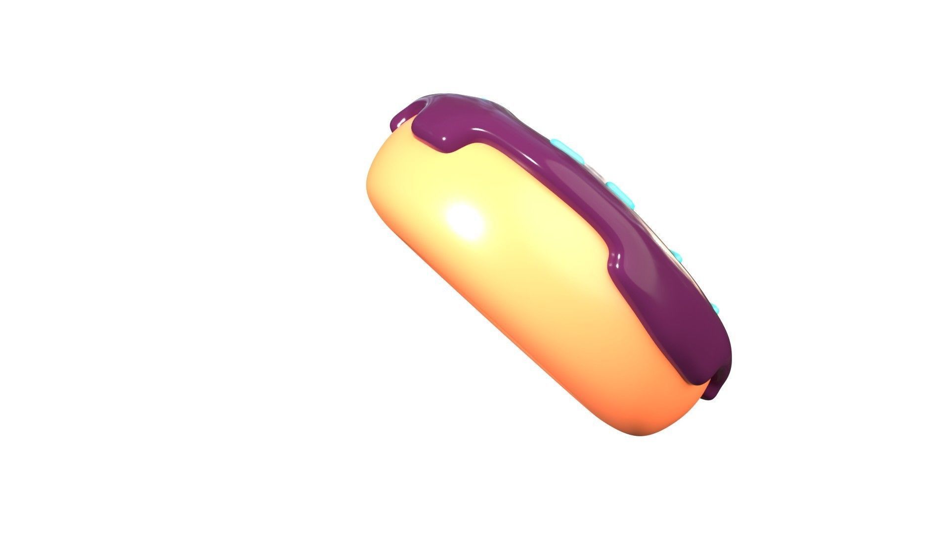 Donut 3D Illustration 3D model_9