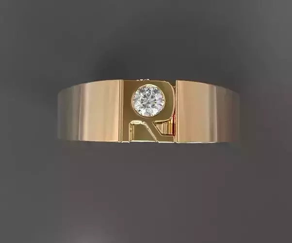 R-Diamond ring