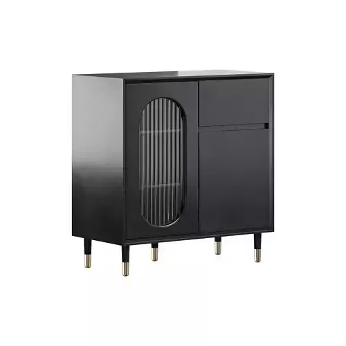 Wood Glam Sideboard Credenza 1