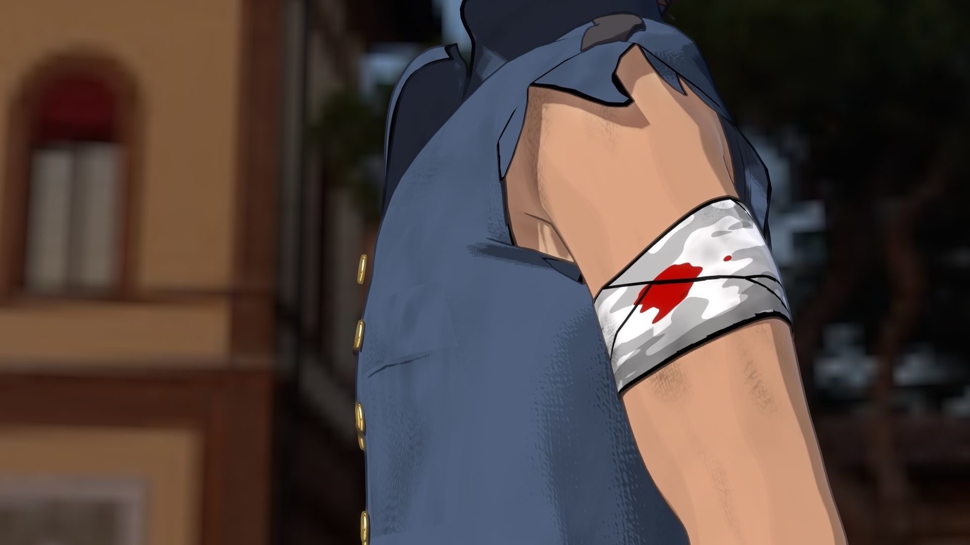 For Anime in Blender - Duel Captain 3D model_18