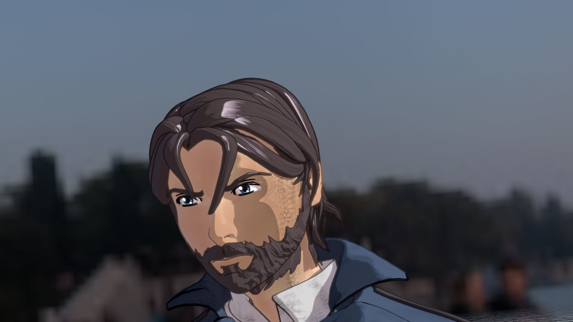 For Anime in Blender - Duel Captain 3D model_19