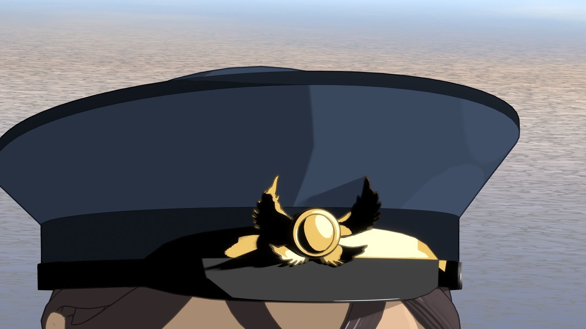 For Anime in Blender - Duel Captain 3D model_6