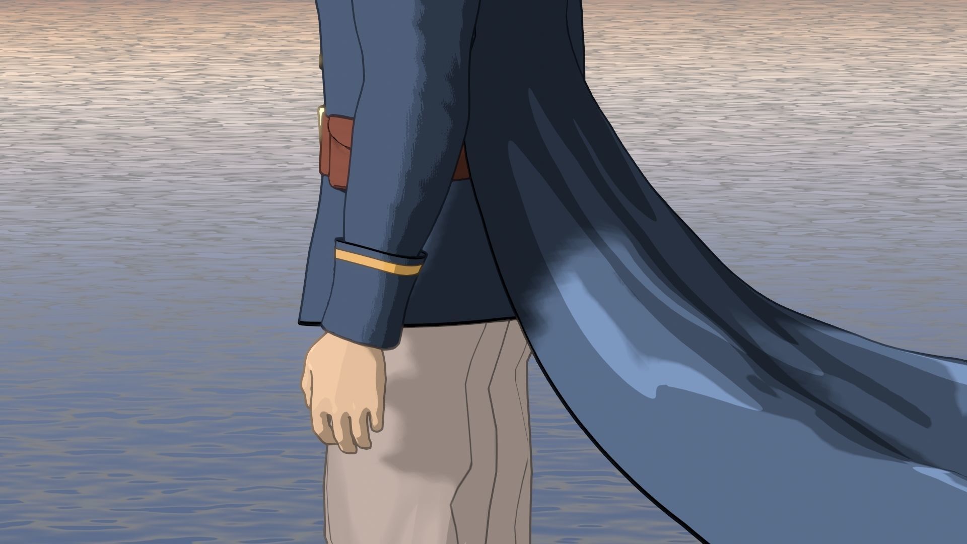 For Anime in Blender - Duel Captain 3D model_8