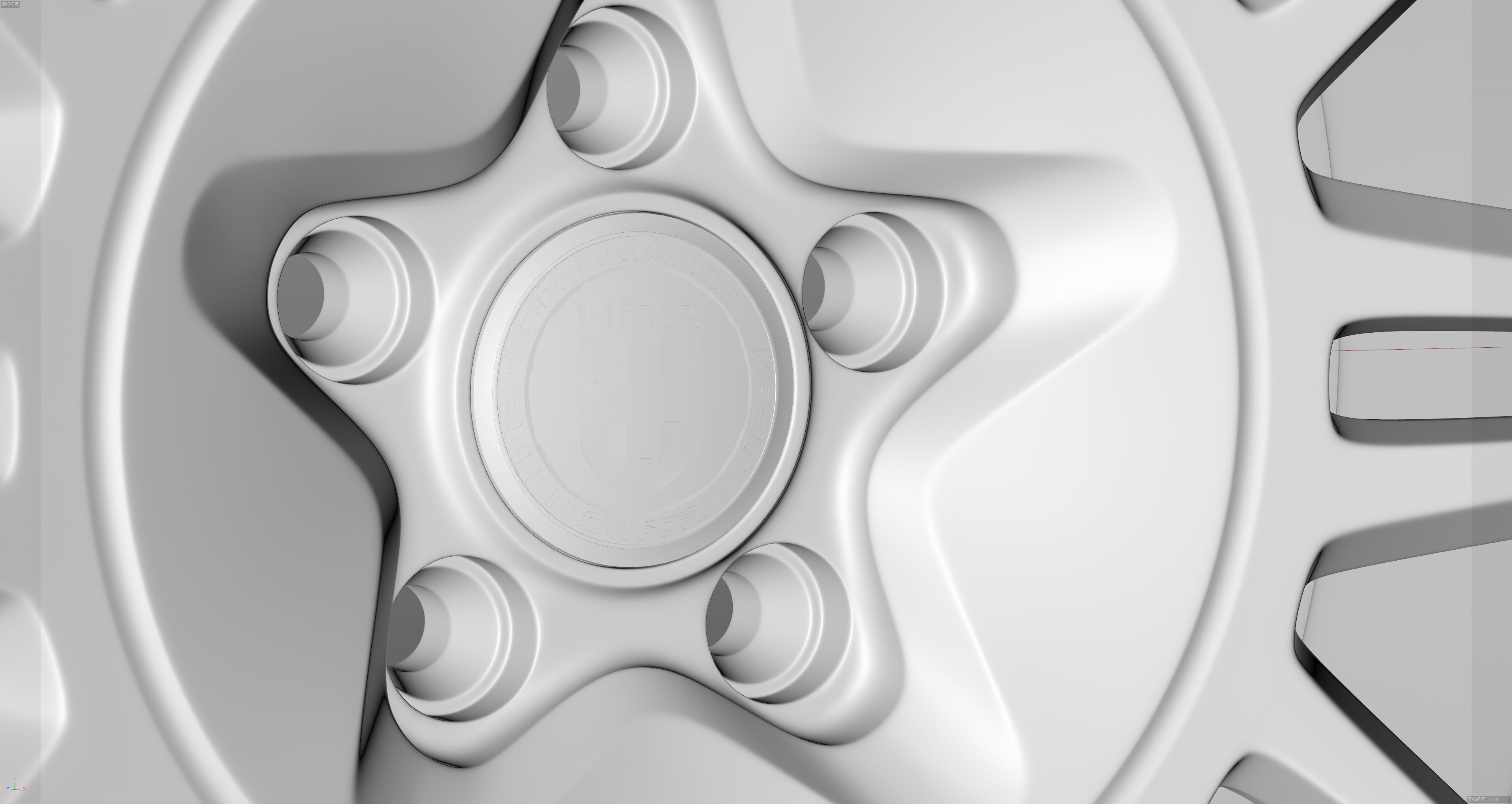 HRE 520Series 528 Low-poly 3D model_18