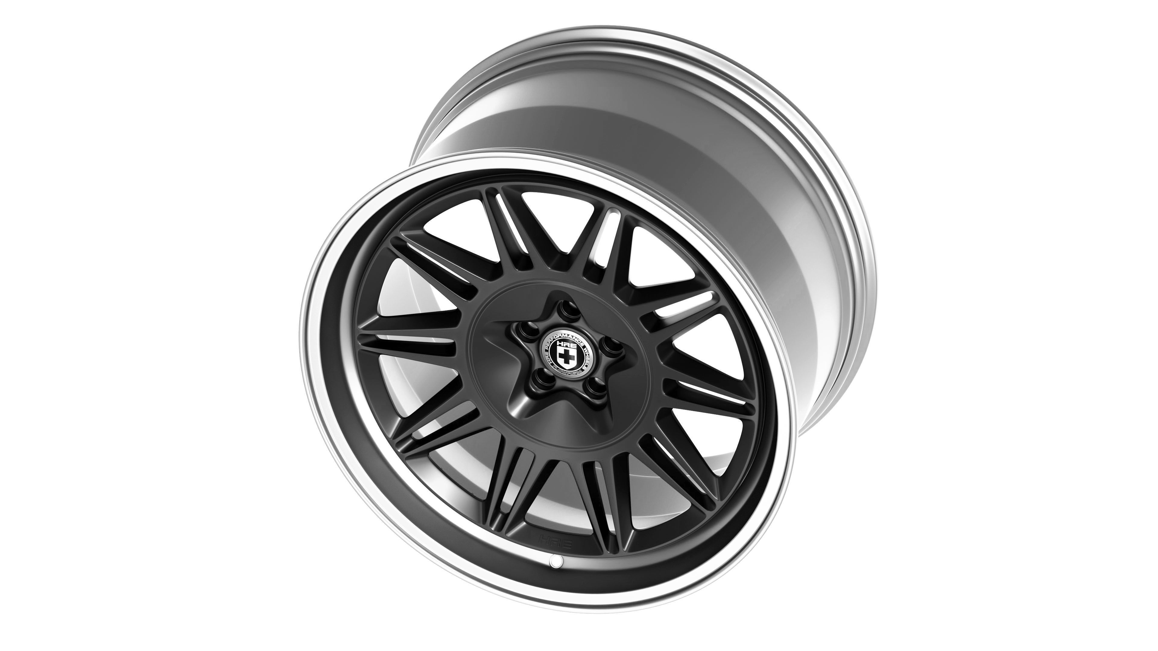 HRE 520Series 528 Low-poly 3D model_3