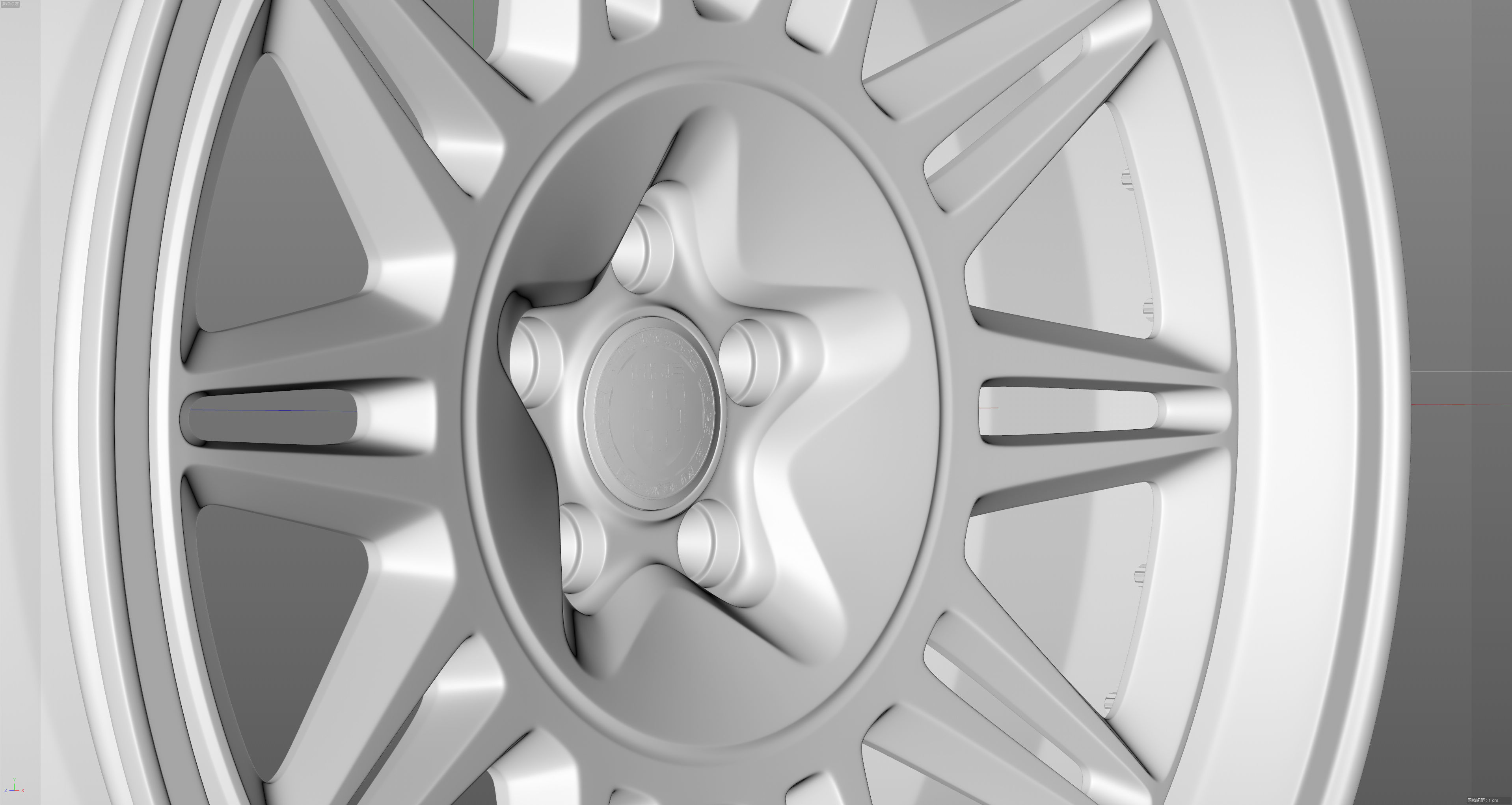 HRE 520Series 528 Low-poly 3D model_19