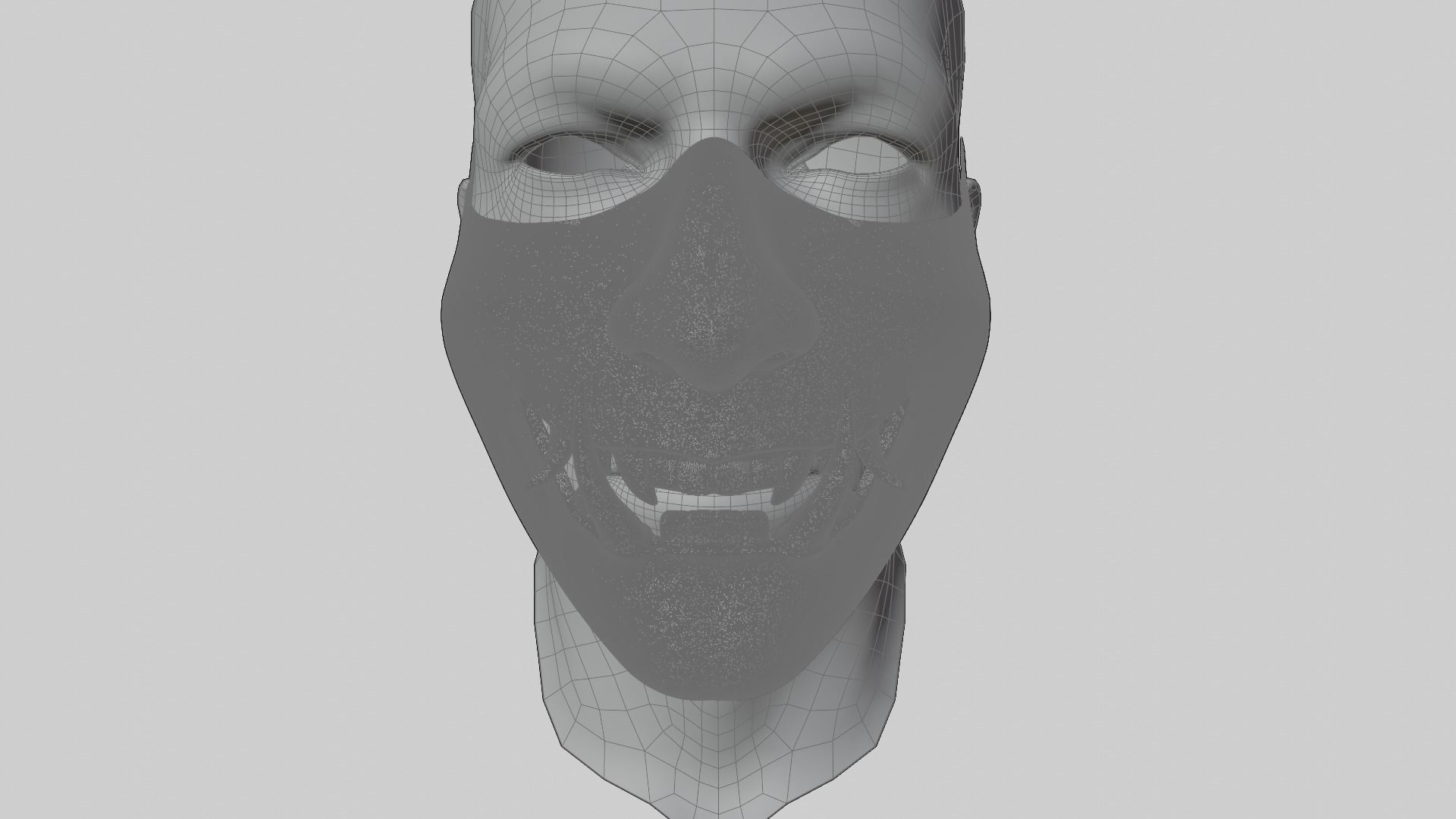 Demon mask Free 3D print model_5