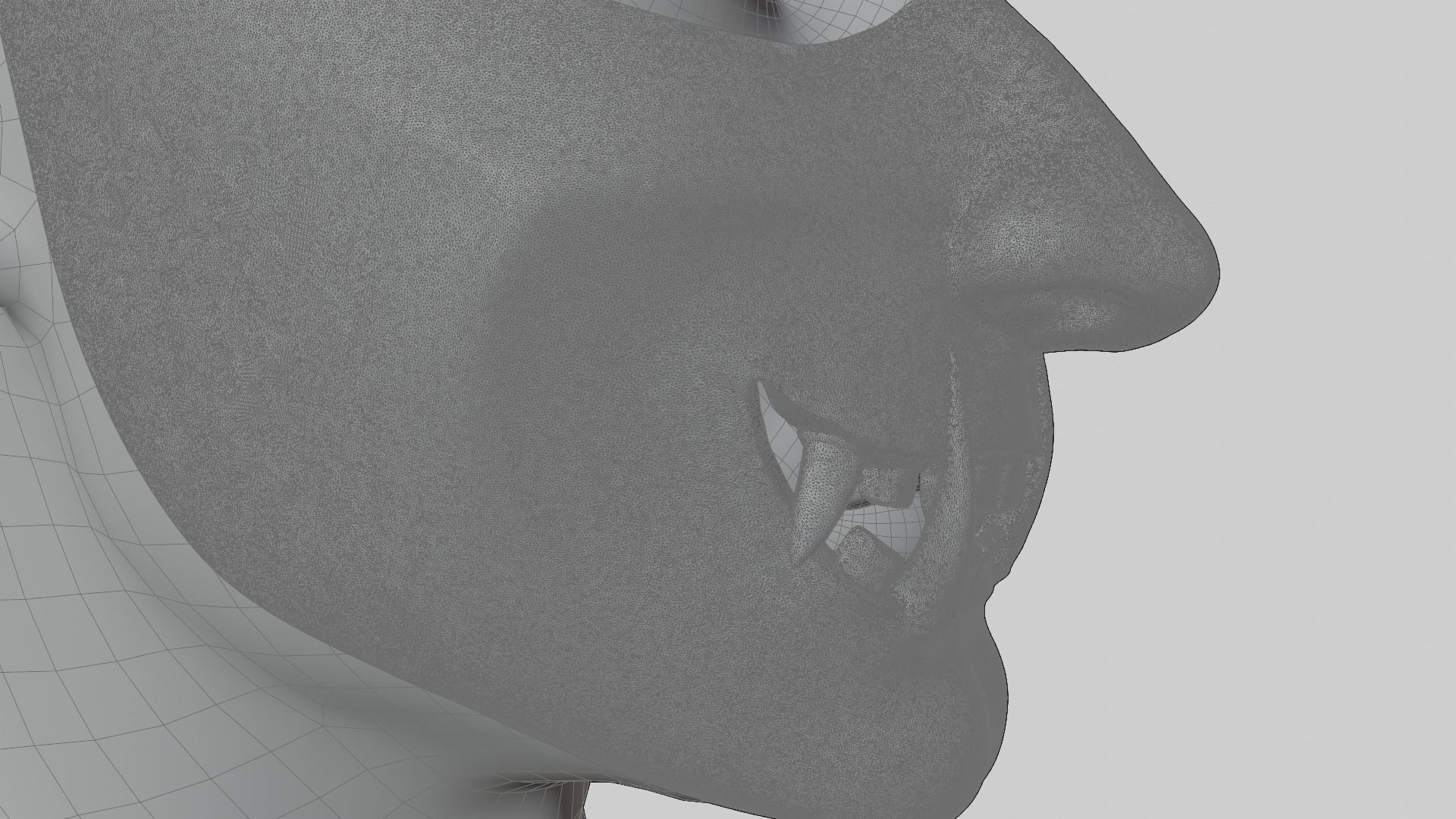 Demon mask Free 3D print model_4