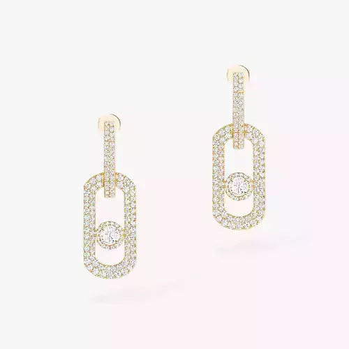 SO MOVE XL DIAMOND PAVE PENDANT EARRINGS