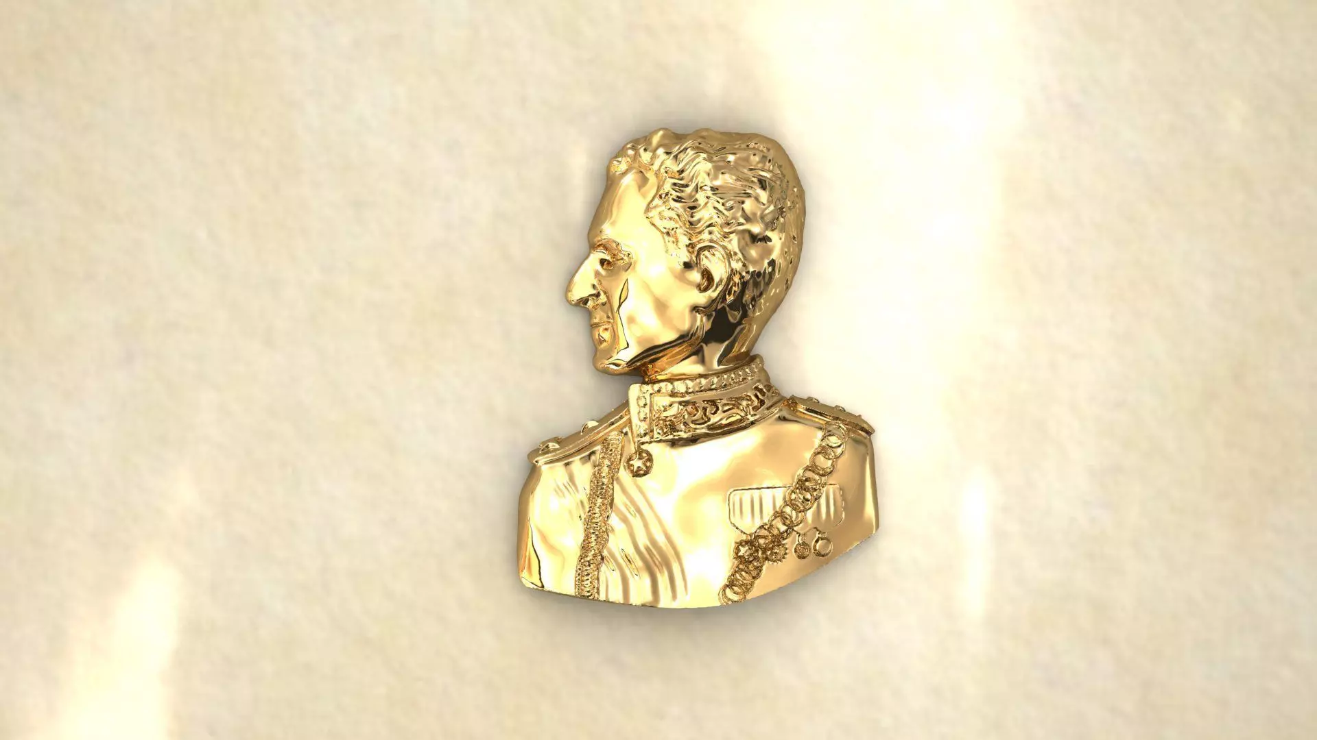 Mohammad Reza Shah Free 3D print model_0