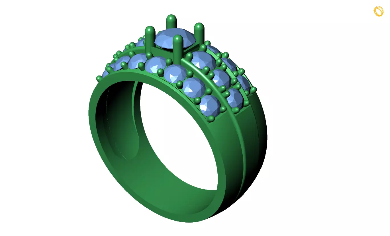 Rings Free 3D print model